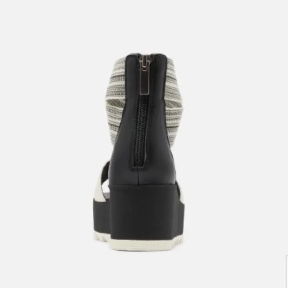 Sorel WOMEN'S CAMERON™ FLATFORM ANKLE STRAP WEDGE SANDAL sz 6.5 - Picture 11 of 13